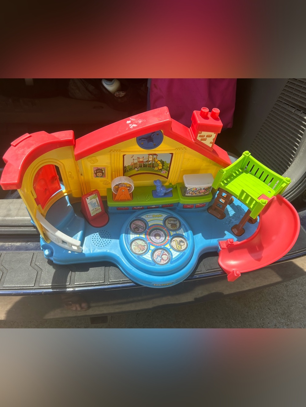Little people preschool playset